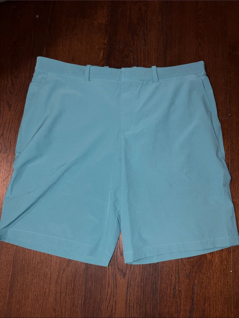 Nike Men's Dri fit Teal Flat-Front Golf Shorts 40 w. NEW NWT